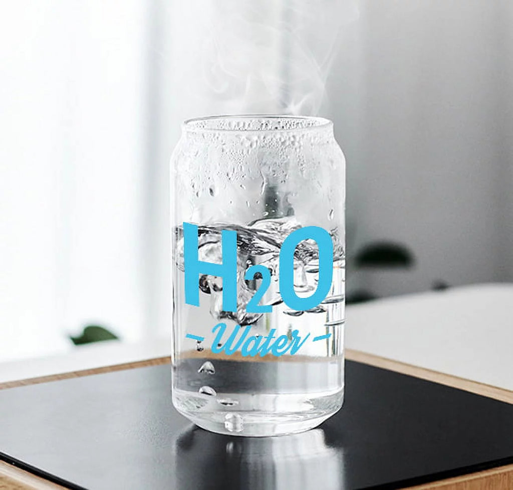 48 Pack 16oz Sublimation Blank Glass Cups with Bamboo Lid and Glass Straw U413402
