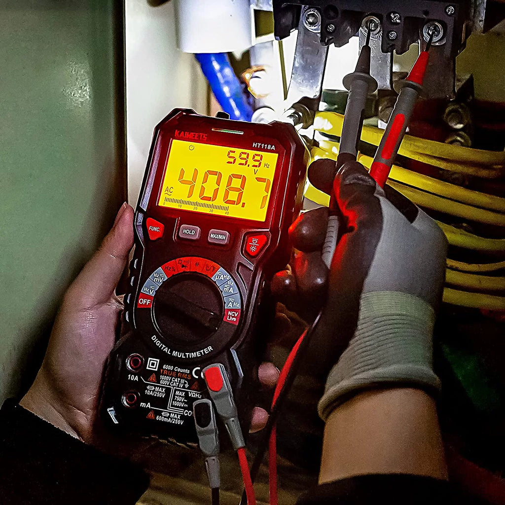 Auto-Ranging Digital Multimeter TRMS 6000 Counts V9940