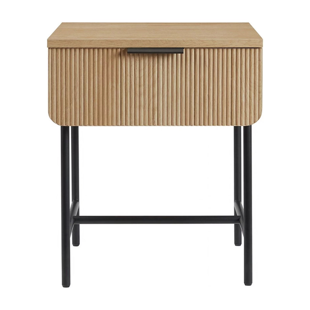 18.5" 1-Drawer Wood Side Table R77633