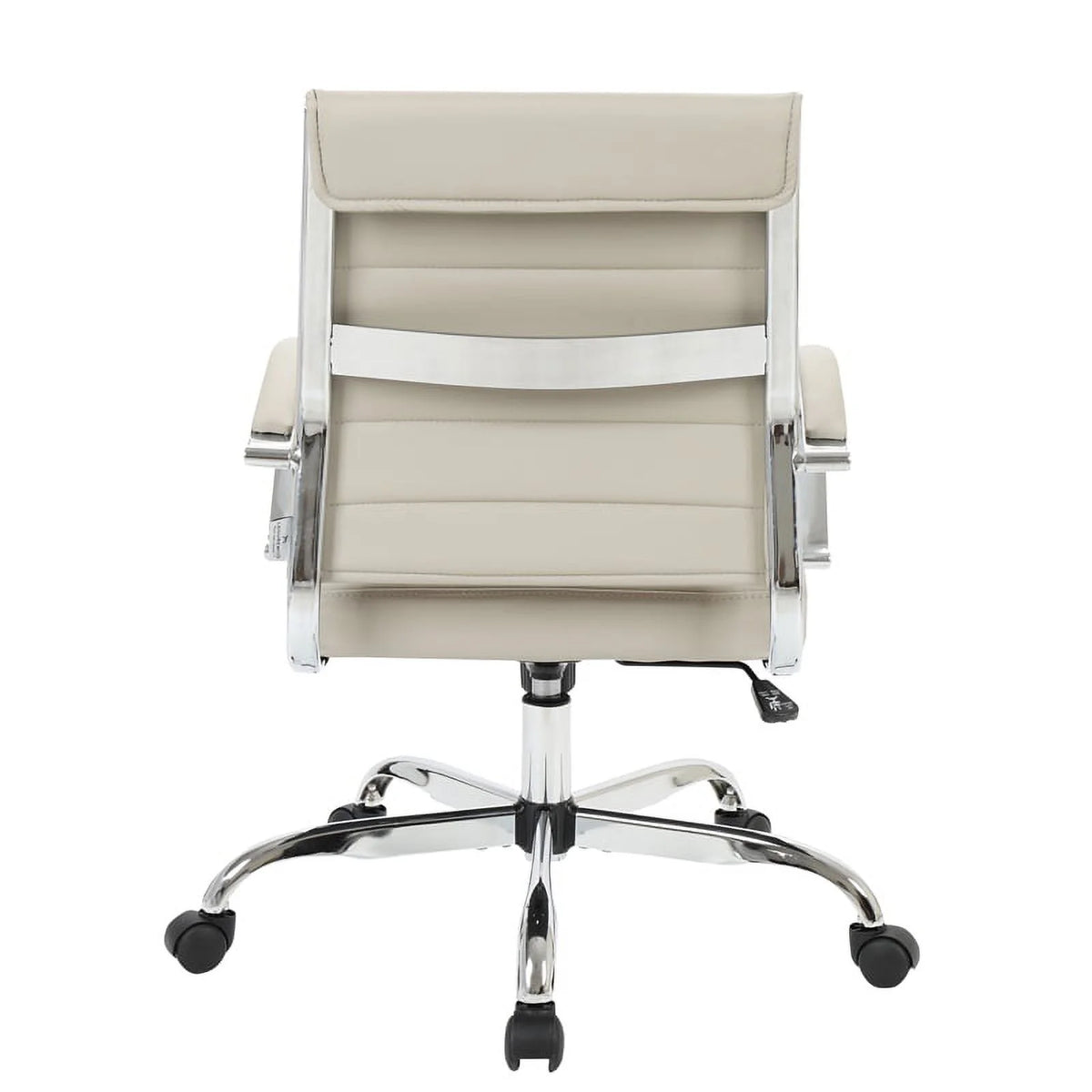 Tan Leatherette Swivel Office Chair A55973