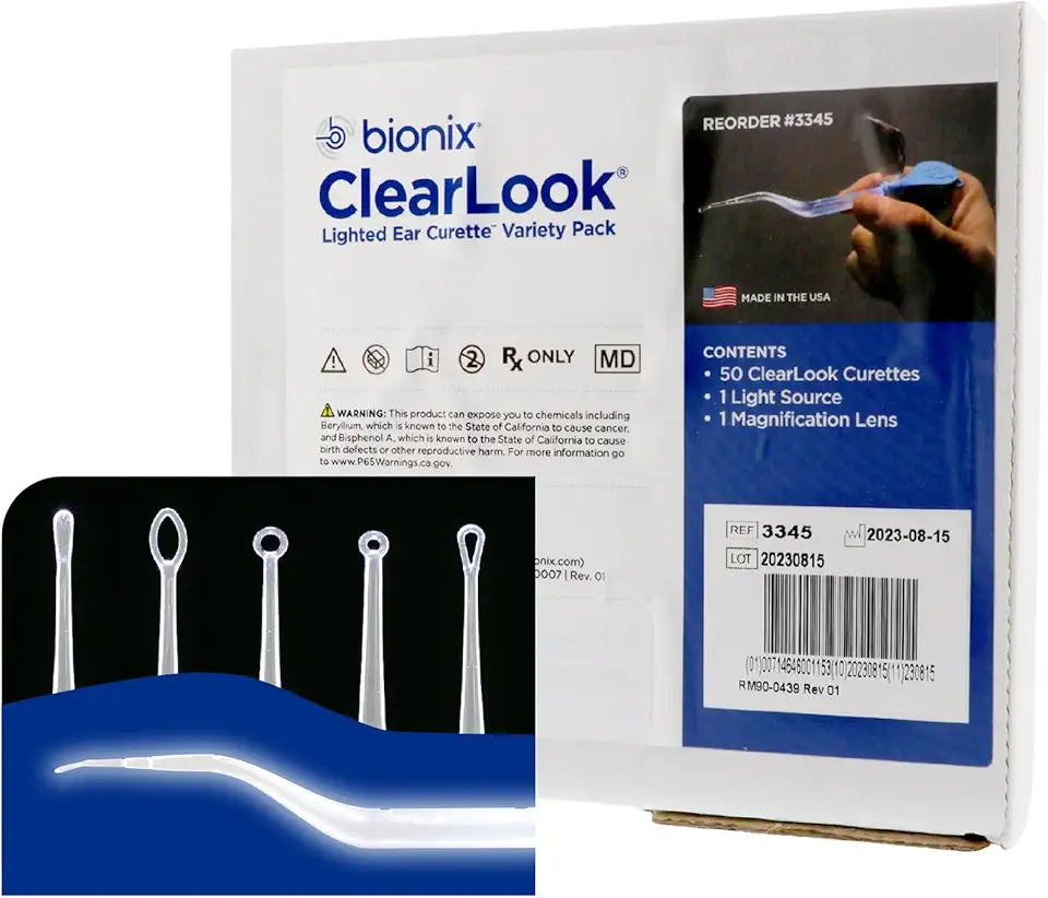 Lighted Ear Curette Variety Pack 50 Count F1631
