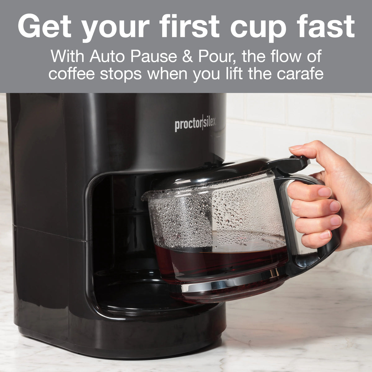 10 Cup Glass Carafe Coffee Maker Q362527