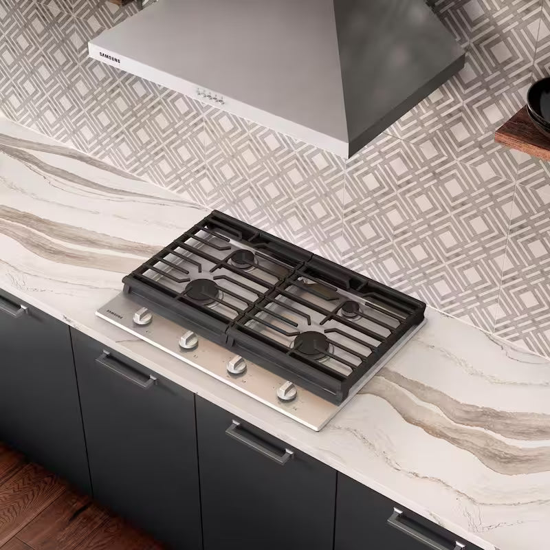 Wall Mount Range Hood with LED Lighting in Black Stainless Steel Q26716