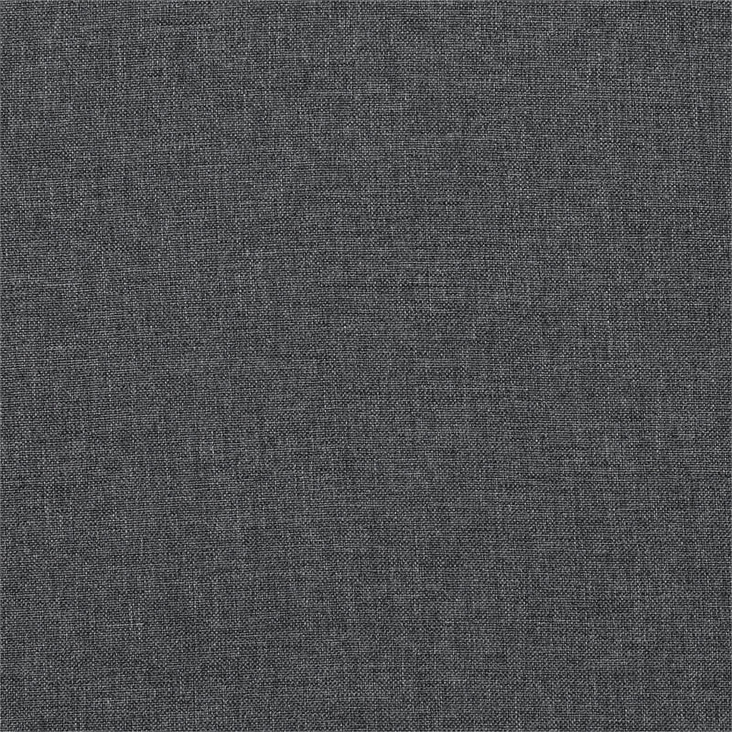 Gray Polyester Fabric Sectional Sofa with Ottoman C232