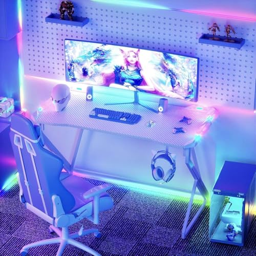 Black 40 Inch Gaming Desk R9491