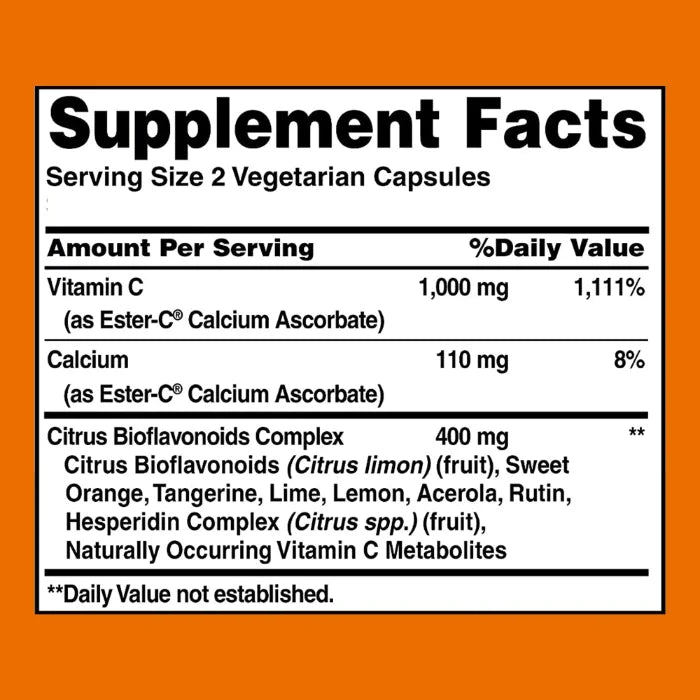 Ester-C 500 mg Veg Tabs Z32564